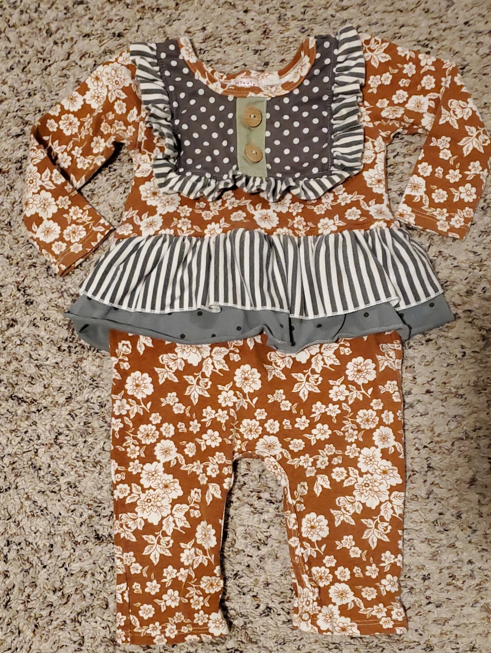 Giggle Moon One Piece Romper Size 18 Months